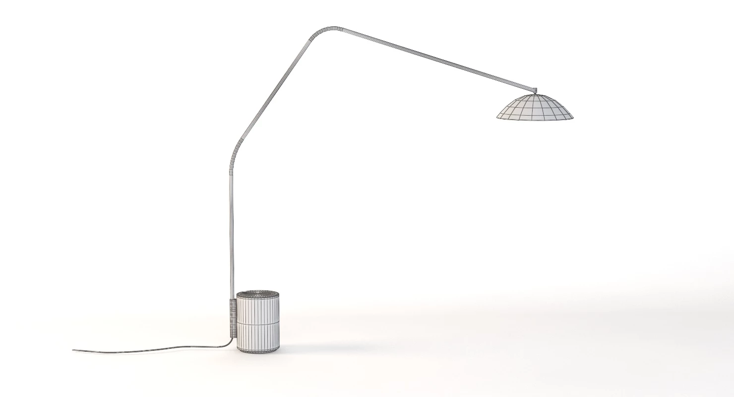 Sten Floor Lamp By Norm Architects 3D Model_013