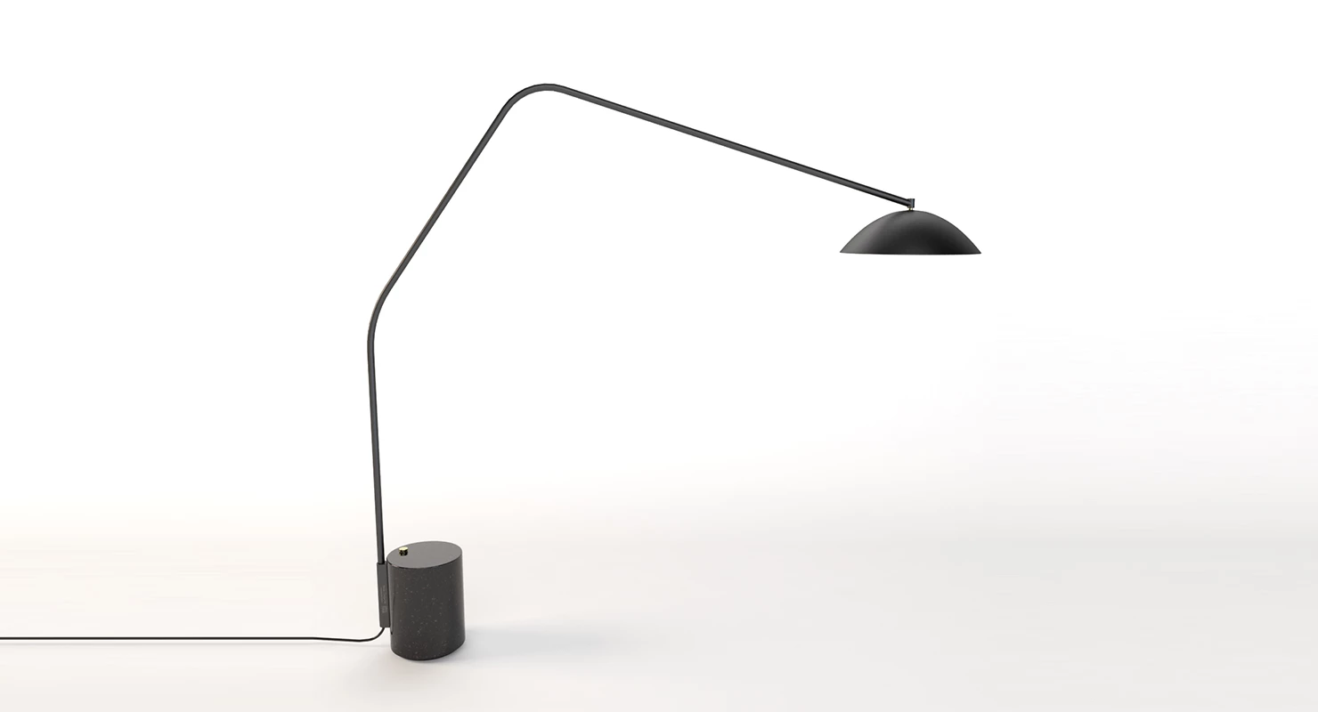 Sten Floor Lamp By Norm Architects 3D Model_03