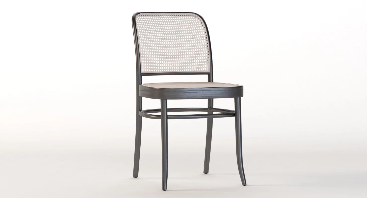 TON N811 Cafe Chair by Josef Frank 3D Model_08