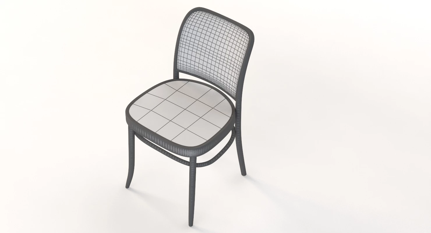 TON N811 Cafe Chair by Josef Frank 3D Model_07