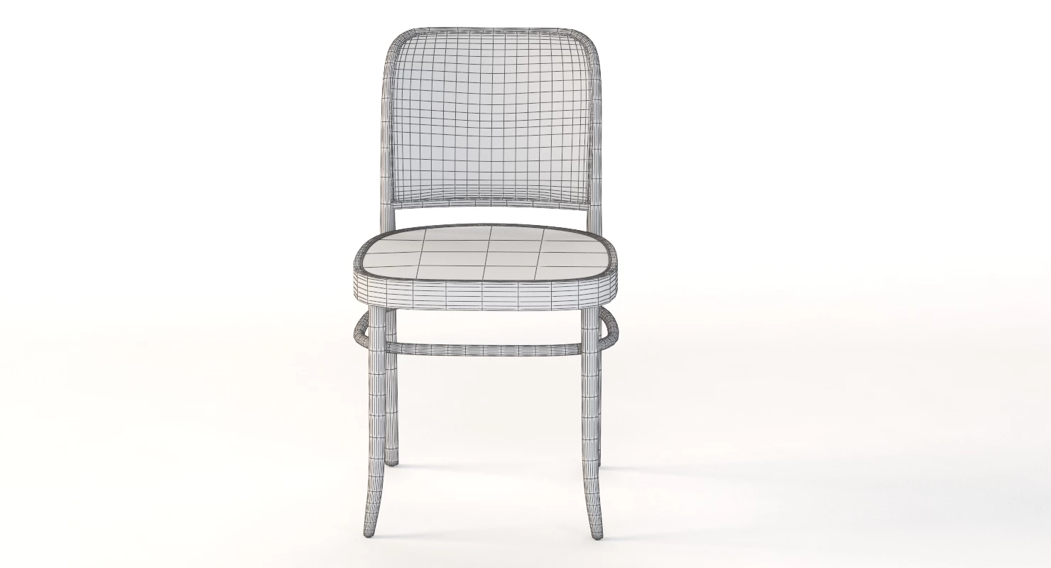 TON N811 Cafe Chair by Josef Frank 3D Model_04