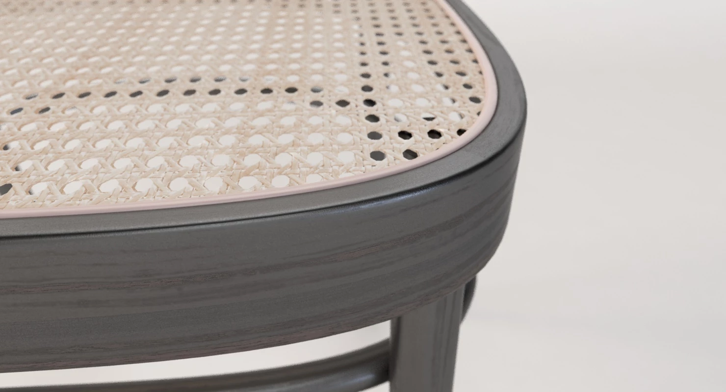 TON N811 Cafe Chair by Josef Frank 3D Model_03