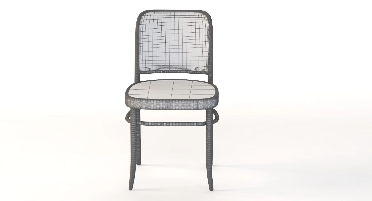 TON N811 Cafe Chair by Josef Frank 3D Model_05