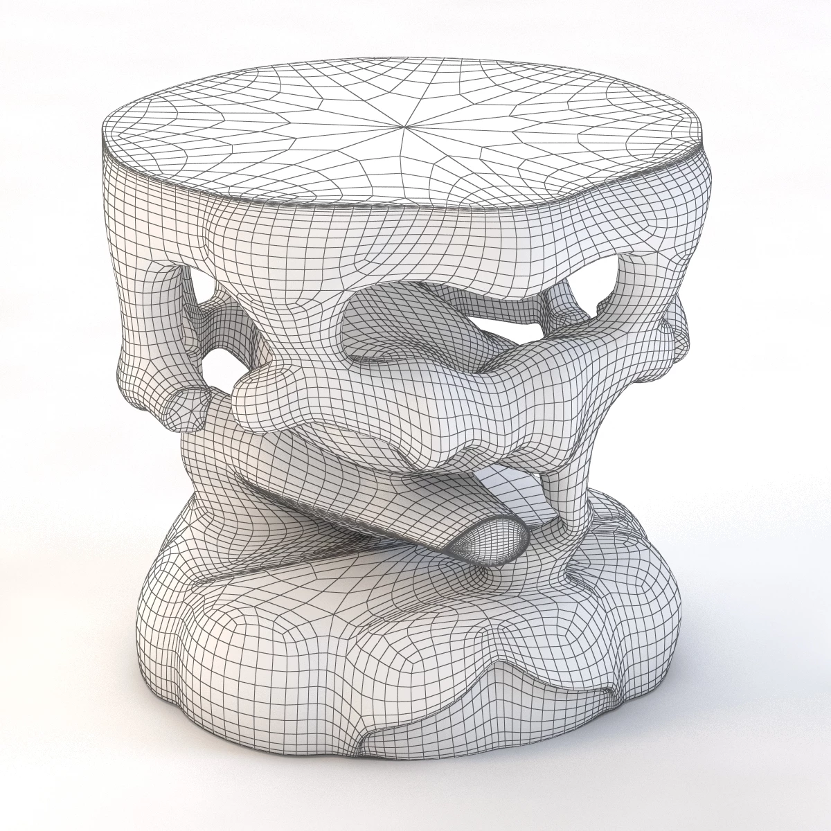 Truffle Design Side Table 3D Model_03