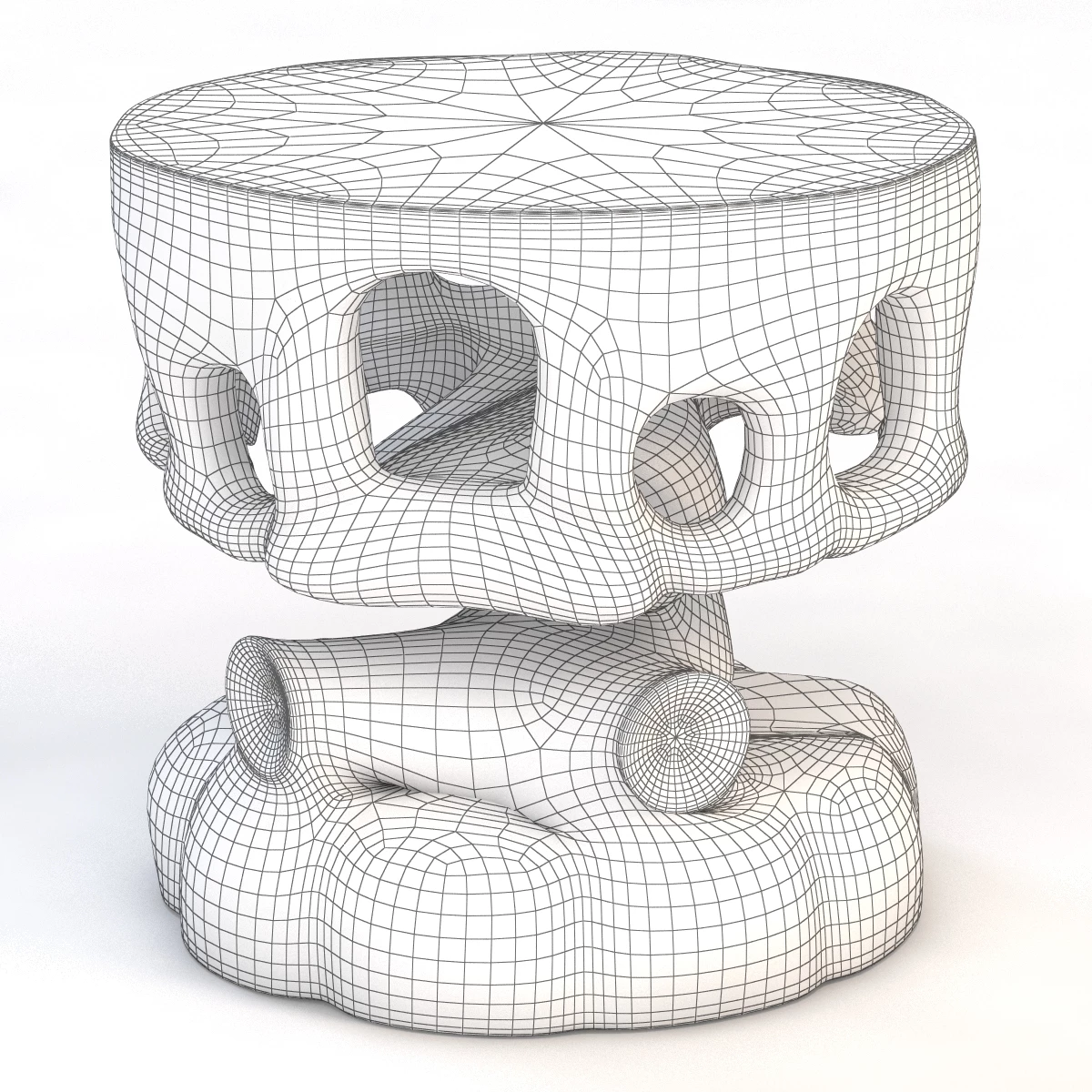 Truffle Design Side Table 3D Model_06