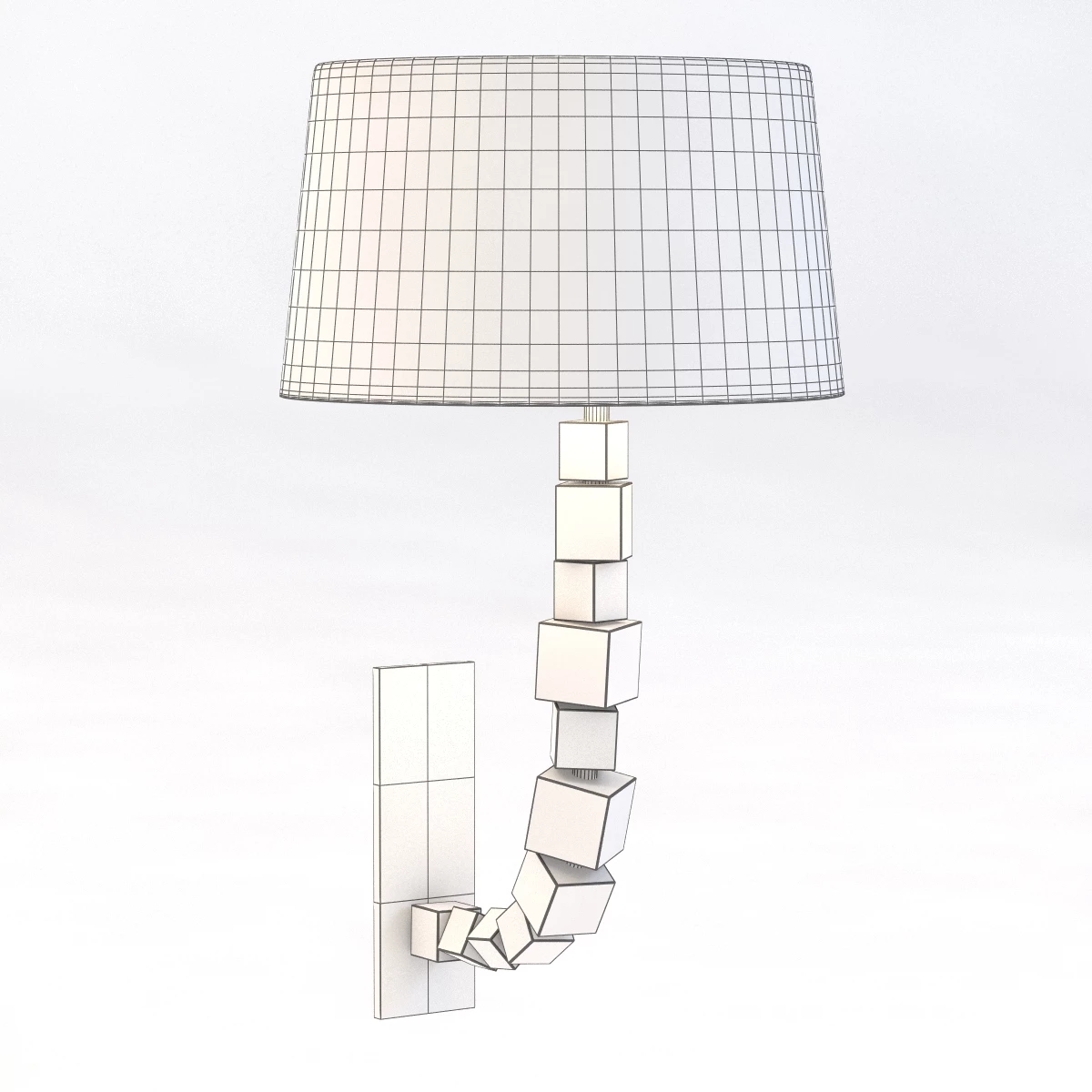 TWL27S Small Lartigue Wall Sconce 3D Model_03