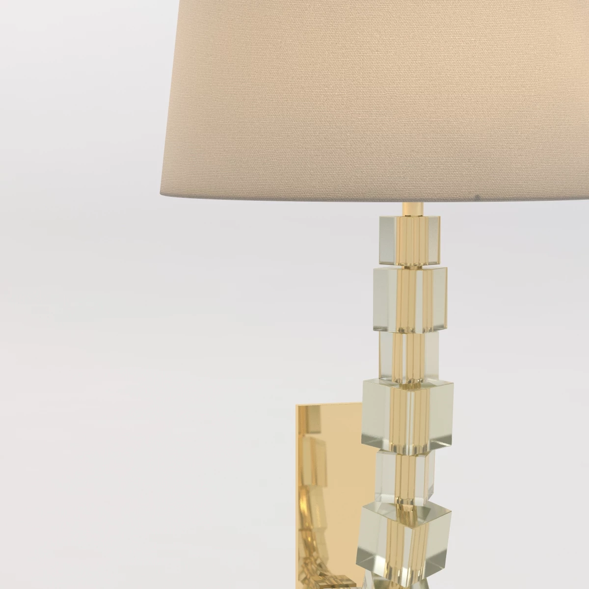 TWL27S Small Lartigue Wall Sconce 3D Model_08
