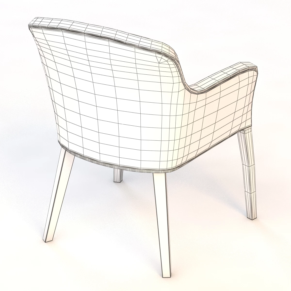 Uffe Quin Armchair 3D Model_07