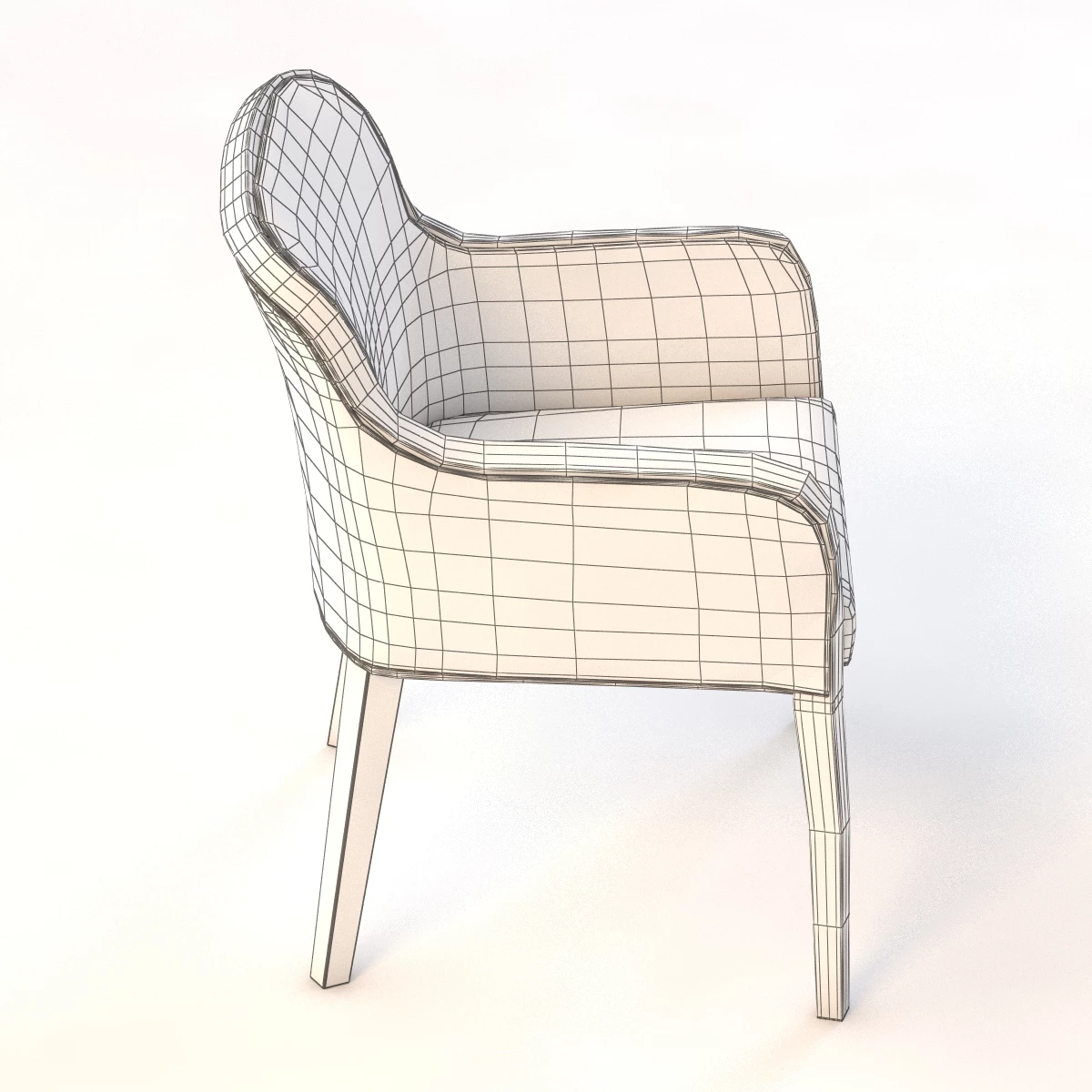 Uffe Quin Armchair 3D Model_05