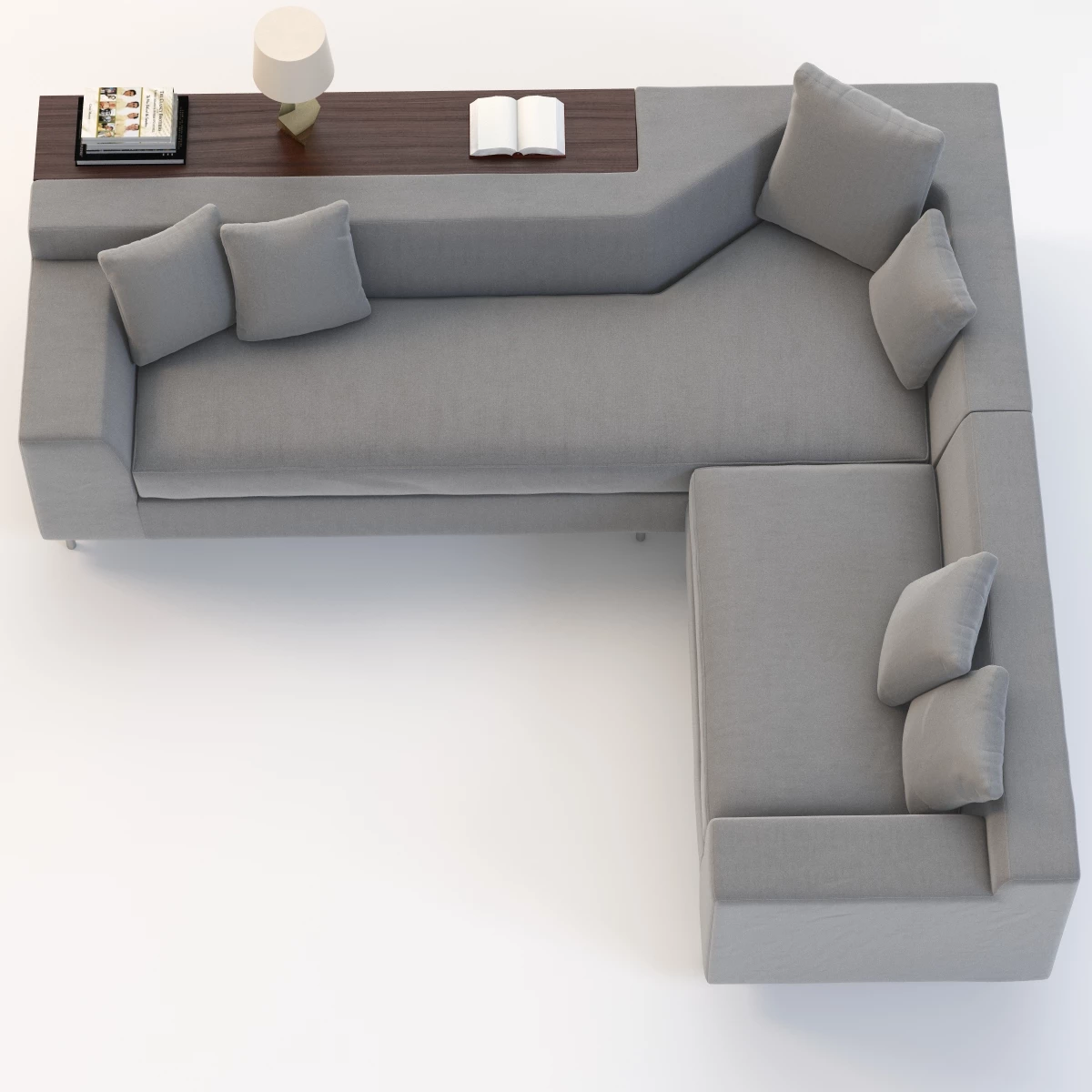 Vioski Shea Sectional Sofa 3D Model_06