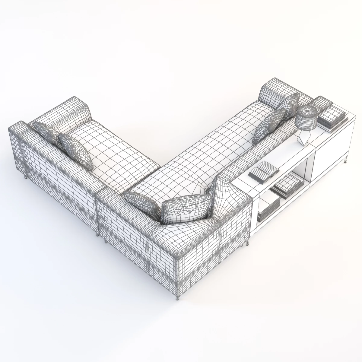 Vioski Shea Sectional Sofa 3D Model_015