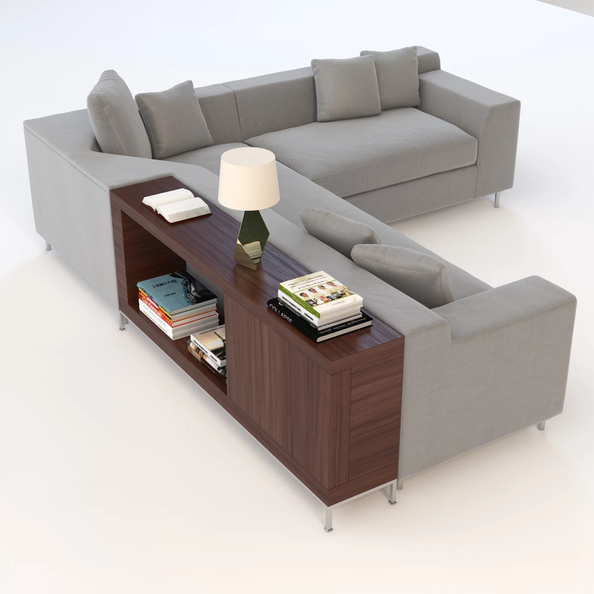 Vioski Shea Sectional Sofa 3D Model_03