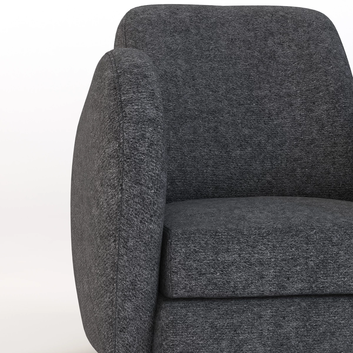 Vladimir Kagan Swivel Chair 3D Model_08