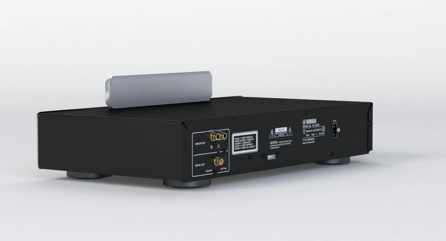 Yamaha CDS300 Cd Player 3D Model_010