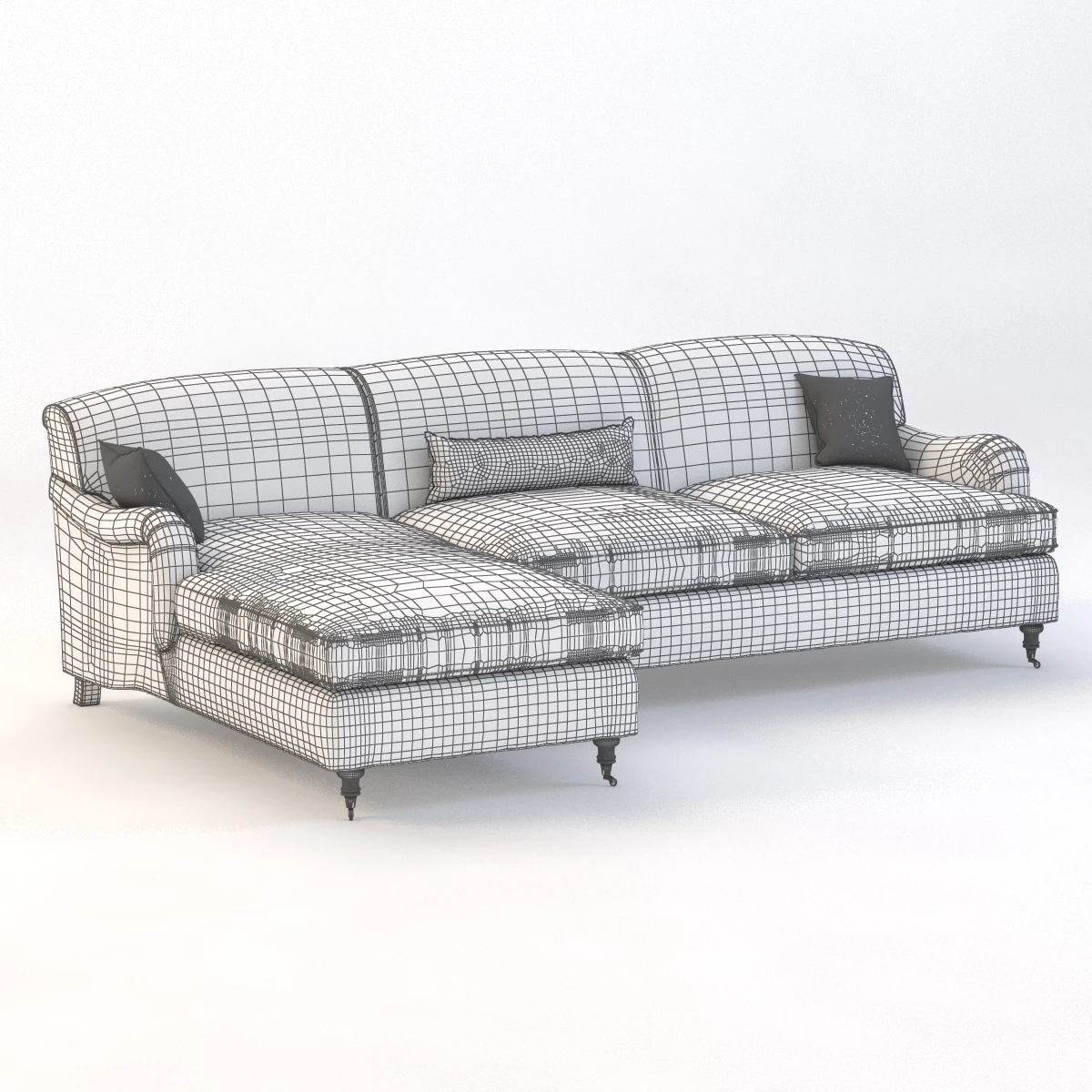 Joybird Robin Bi-Sectional Chaise 3D Model_03
