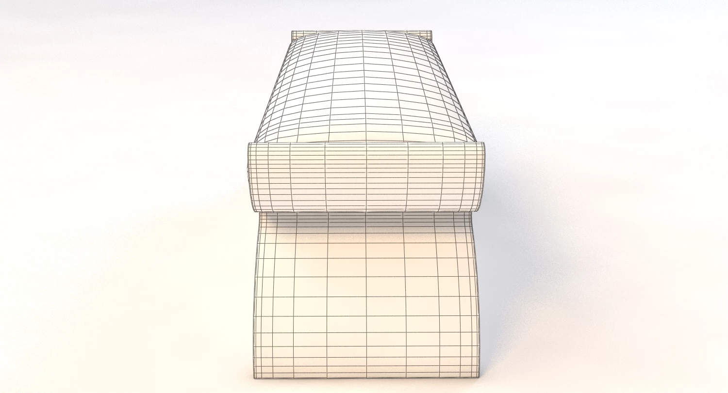Bolier Modern Luxury Biedermeier Stool 92014 3D Model_06