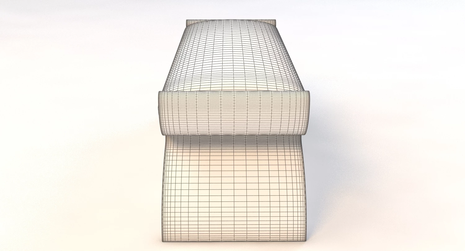 Bolier Modern Luxury Biedermeier Stool 92014 3D Model_07