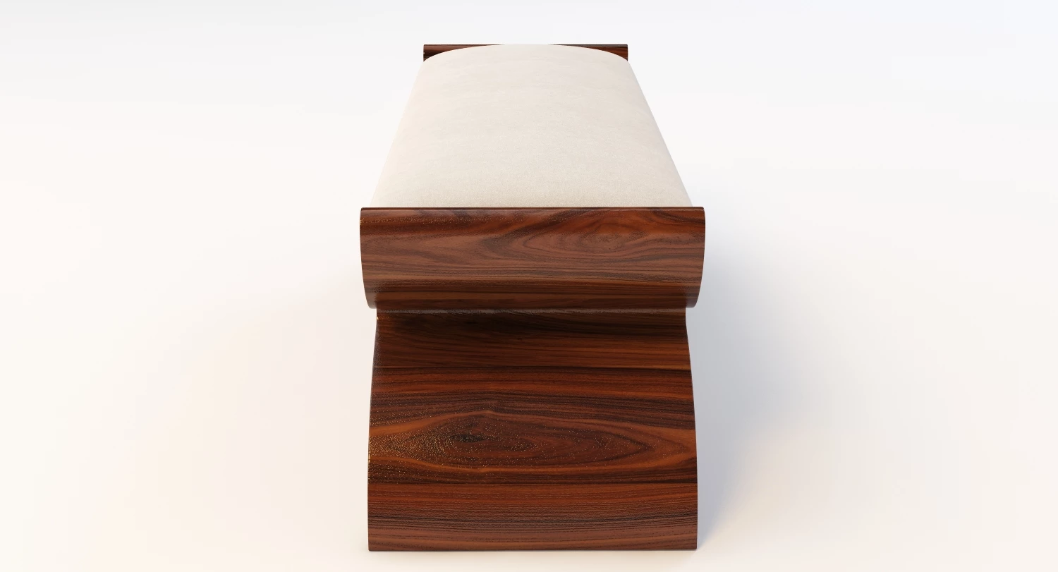 Bolier Modern Luxury Biedermeier Stool 92014 3D Model_05