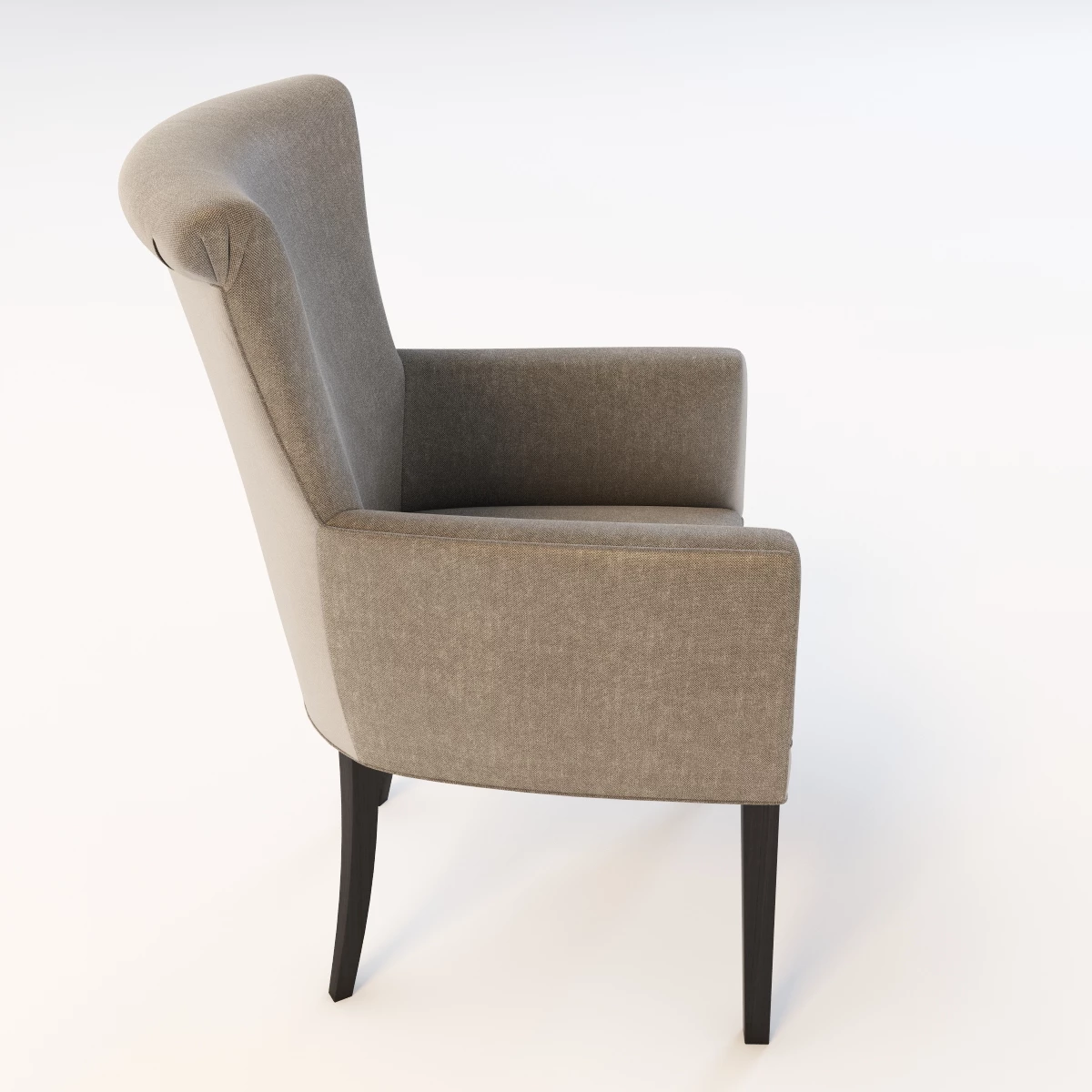 Bolier Classic Armchair 90018 3D Model_03