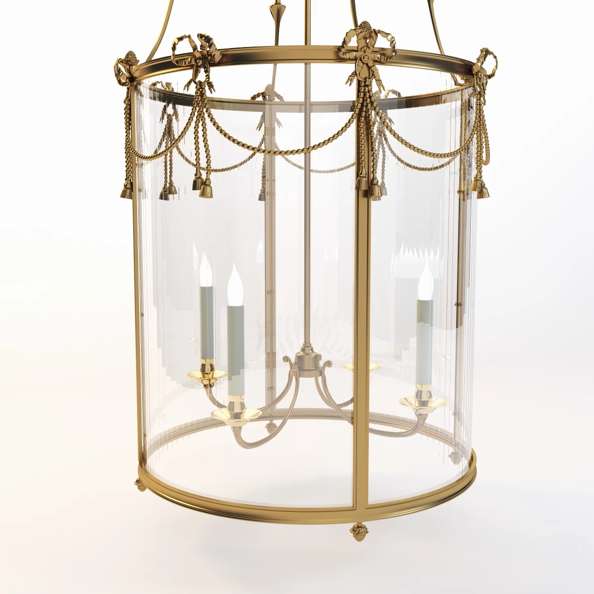 Classic Chandelier 2 3D Model_07