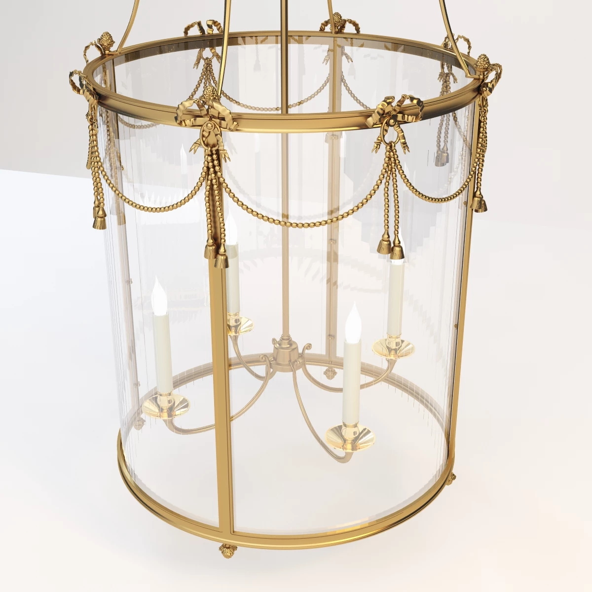 Classic Chandelier 2 3D Model_04