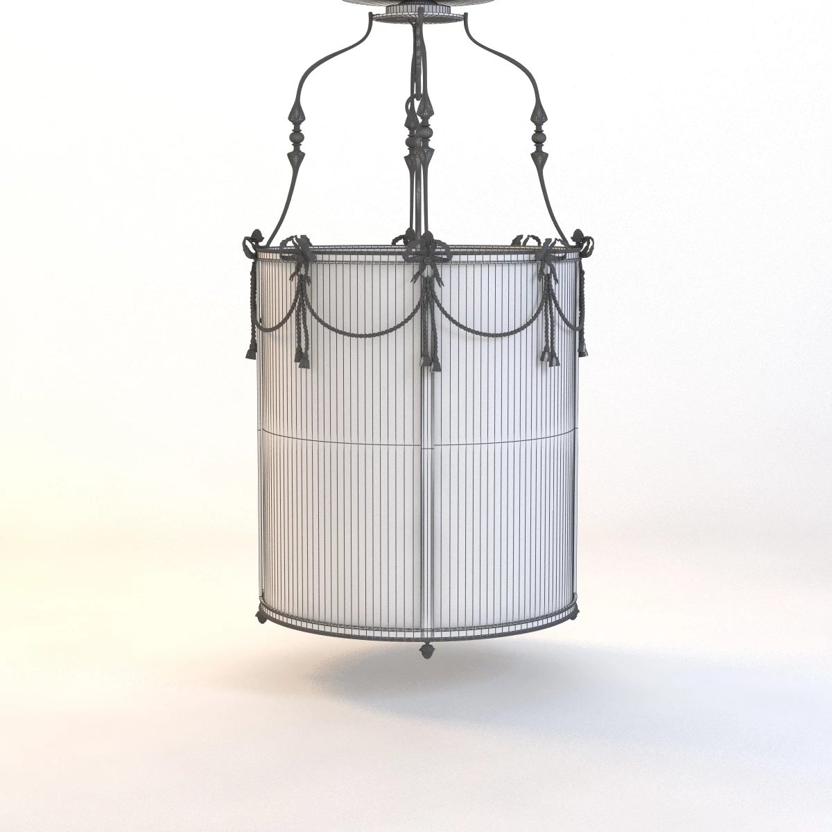 Classic Chandelier 2 3D Model_06