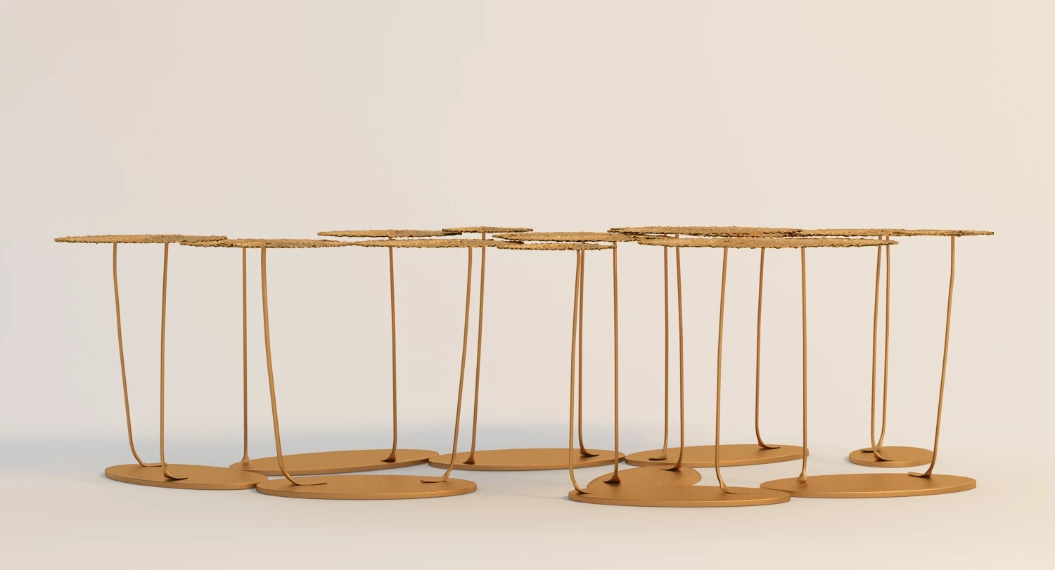 Fillo Long Table 3D Model_01