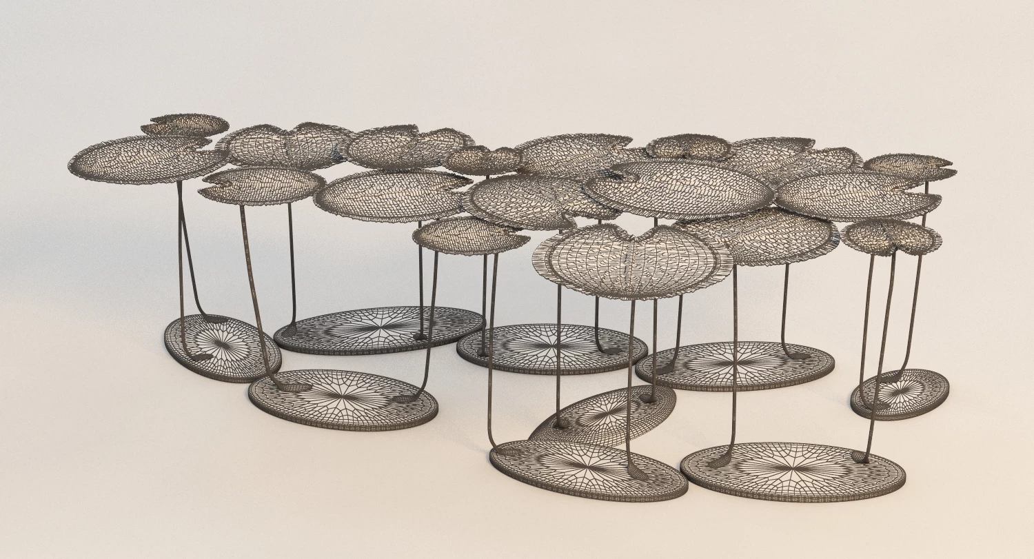 Fillo Long Table 3D Model_03