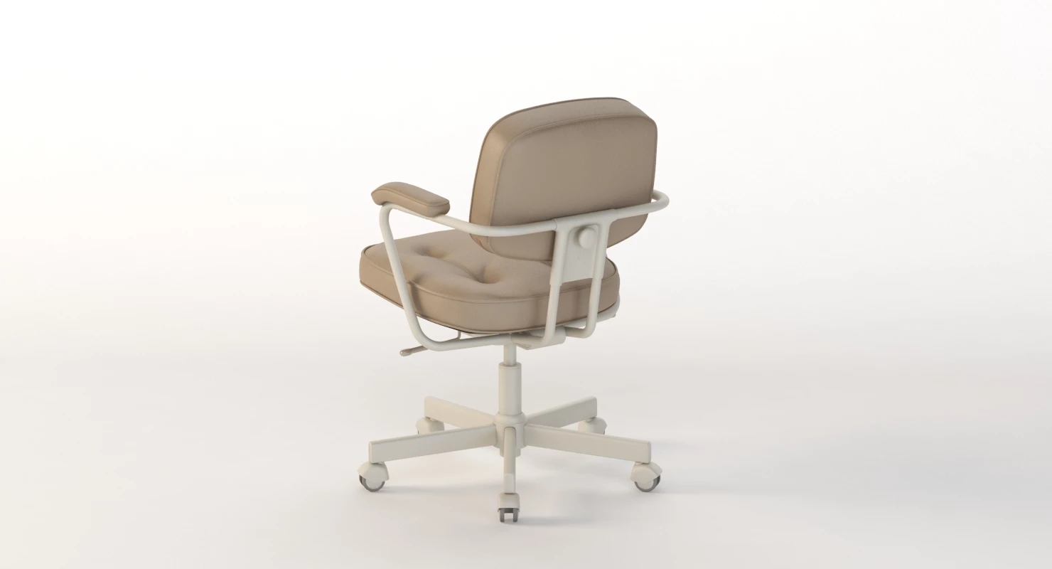 Ikea Alefjall Swivel Chair 3D Model_07