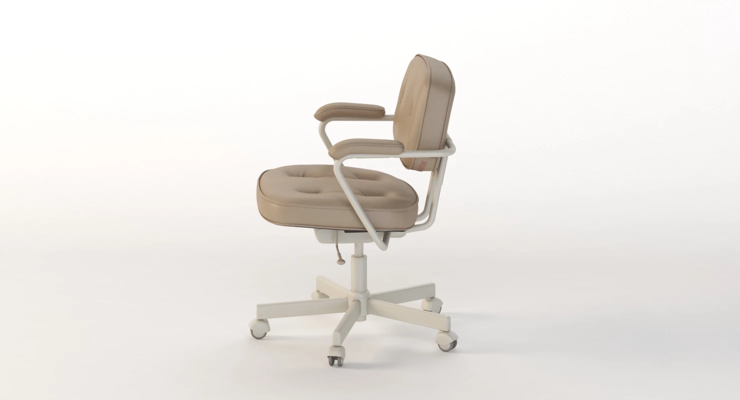 Ikea Alefjall Swivel Chair 3D Model_08