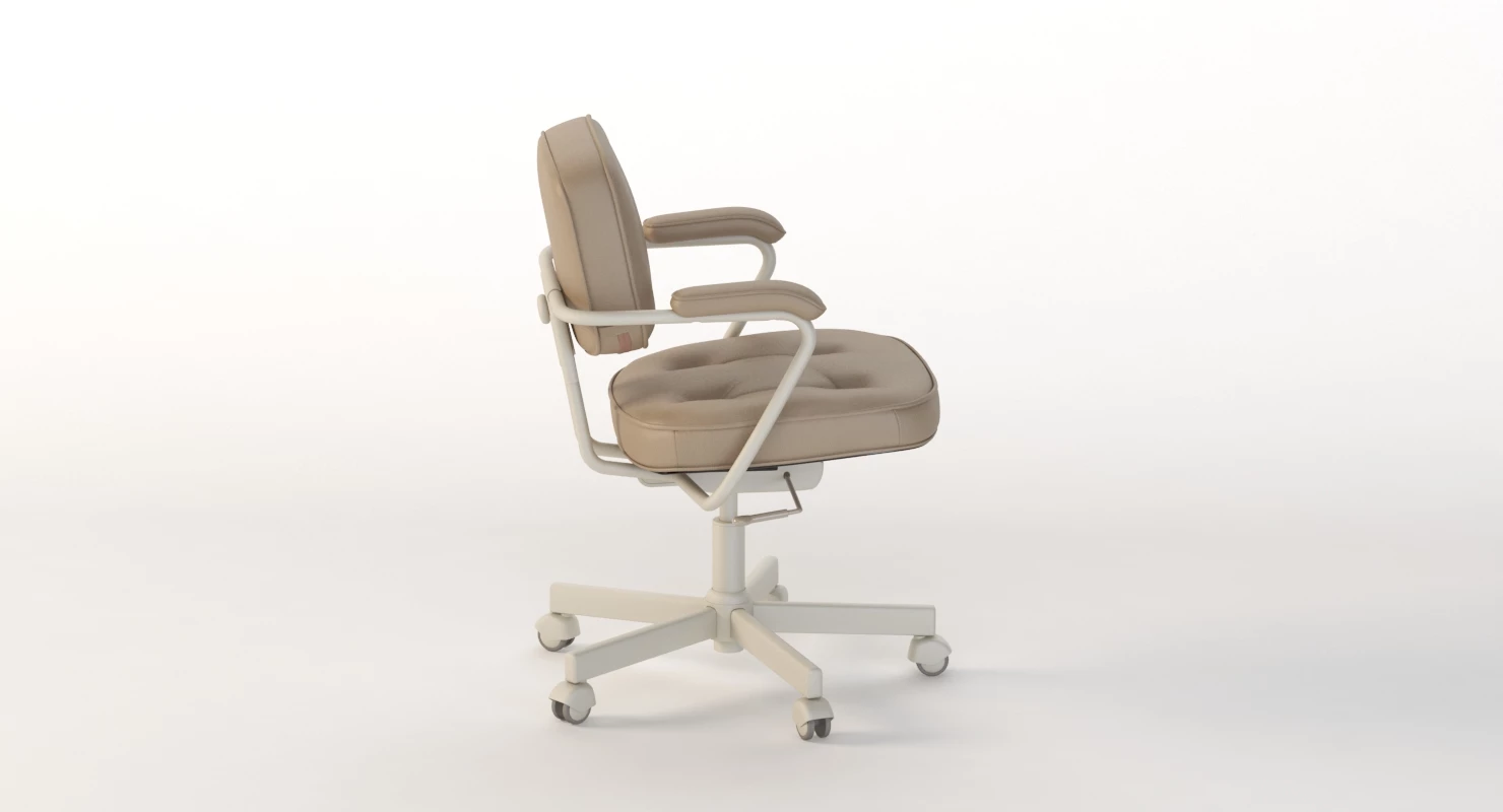 Ikea Alefjall Swivel Chair 3D Model_05
