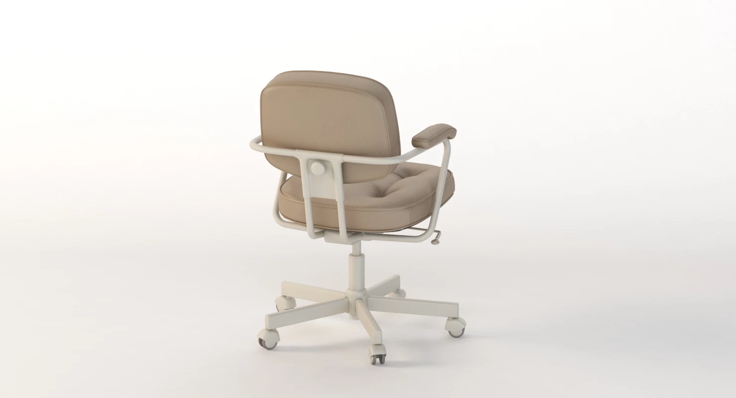 Ikea Alefjall Swivel Chair 3D Model_06