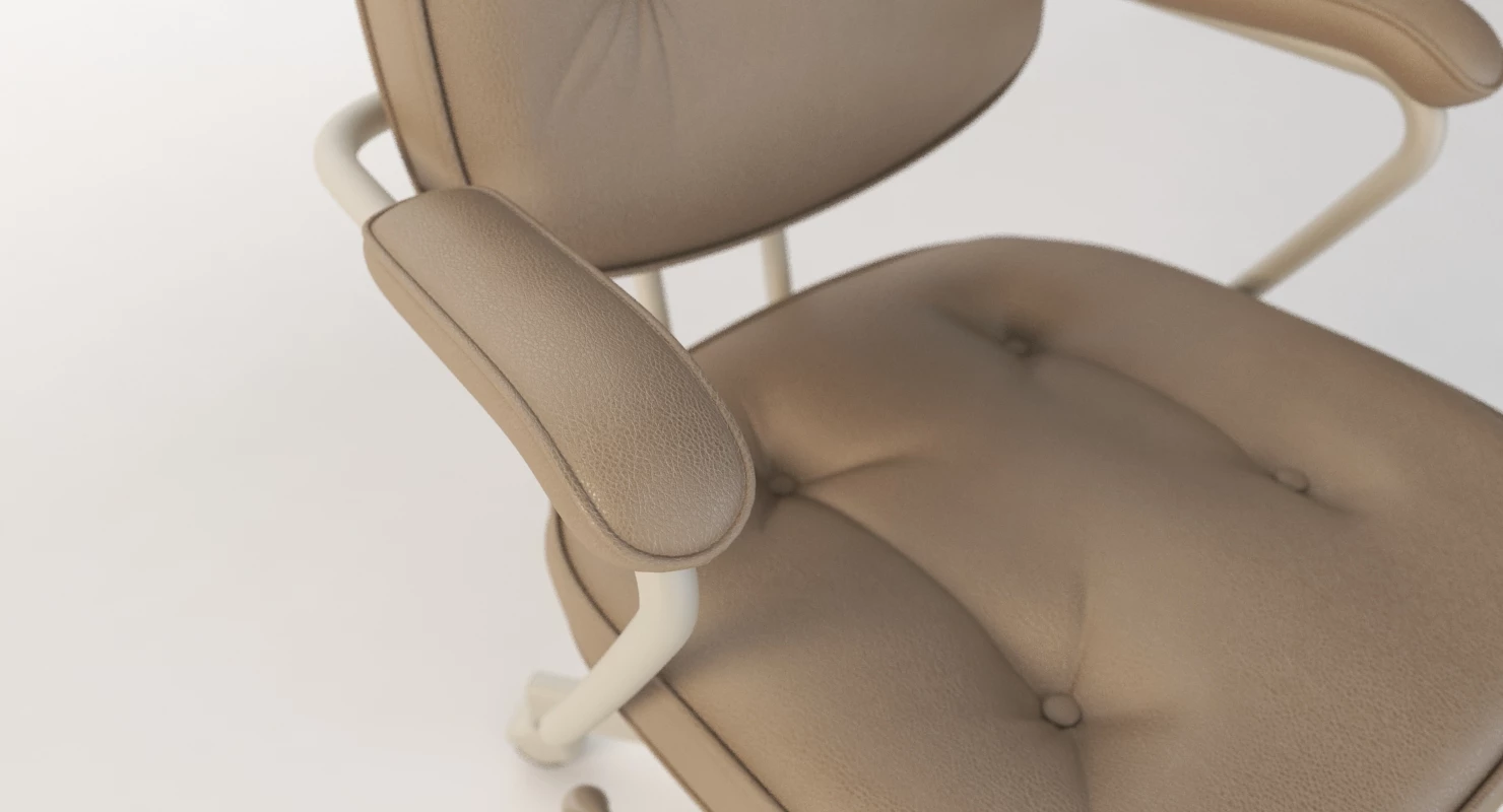 Ikea Alefjall Swivel Chair 3D Model_03