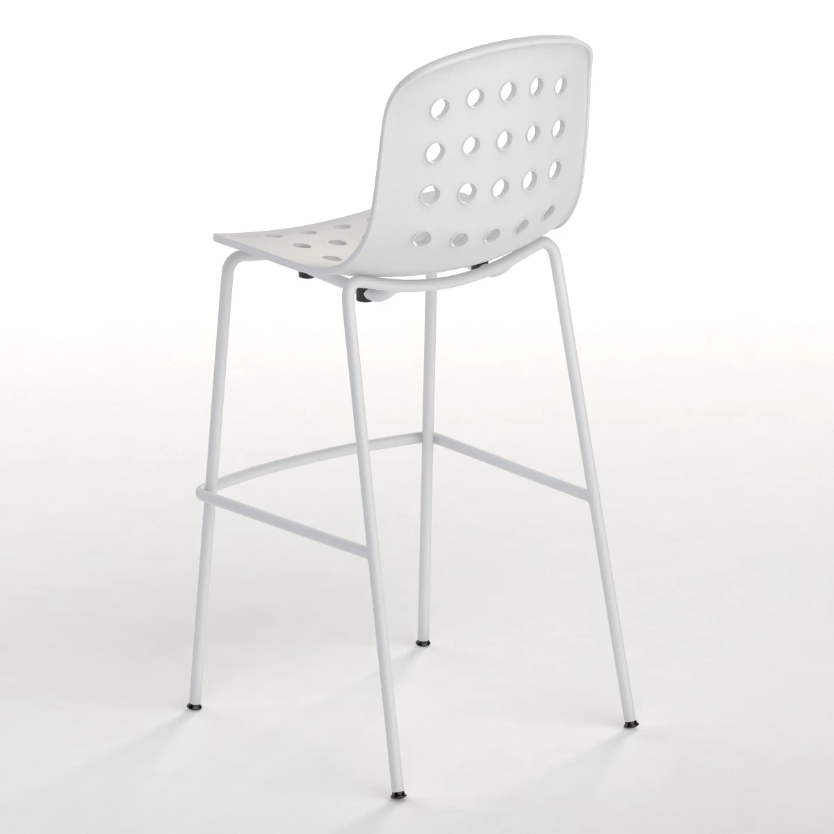 Kubikoff Holi Plastic Chair by Simone Viola 3D Model_03