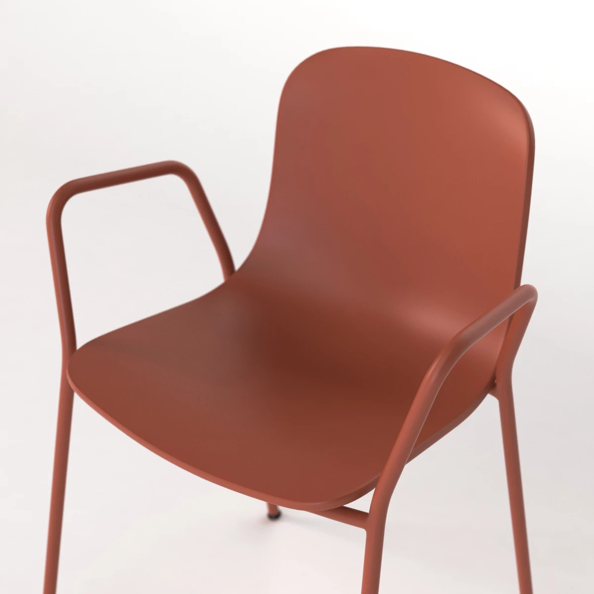 Kubikoff Holi Stackable Chair by Simone Viola 3D Model_09