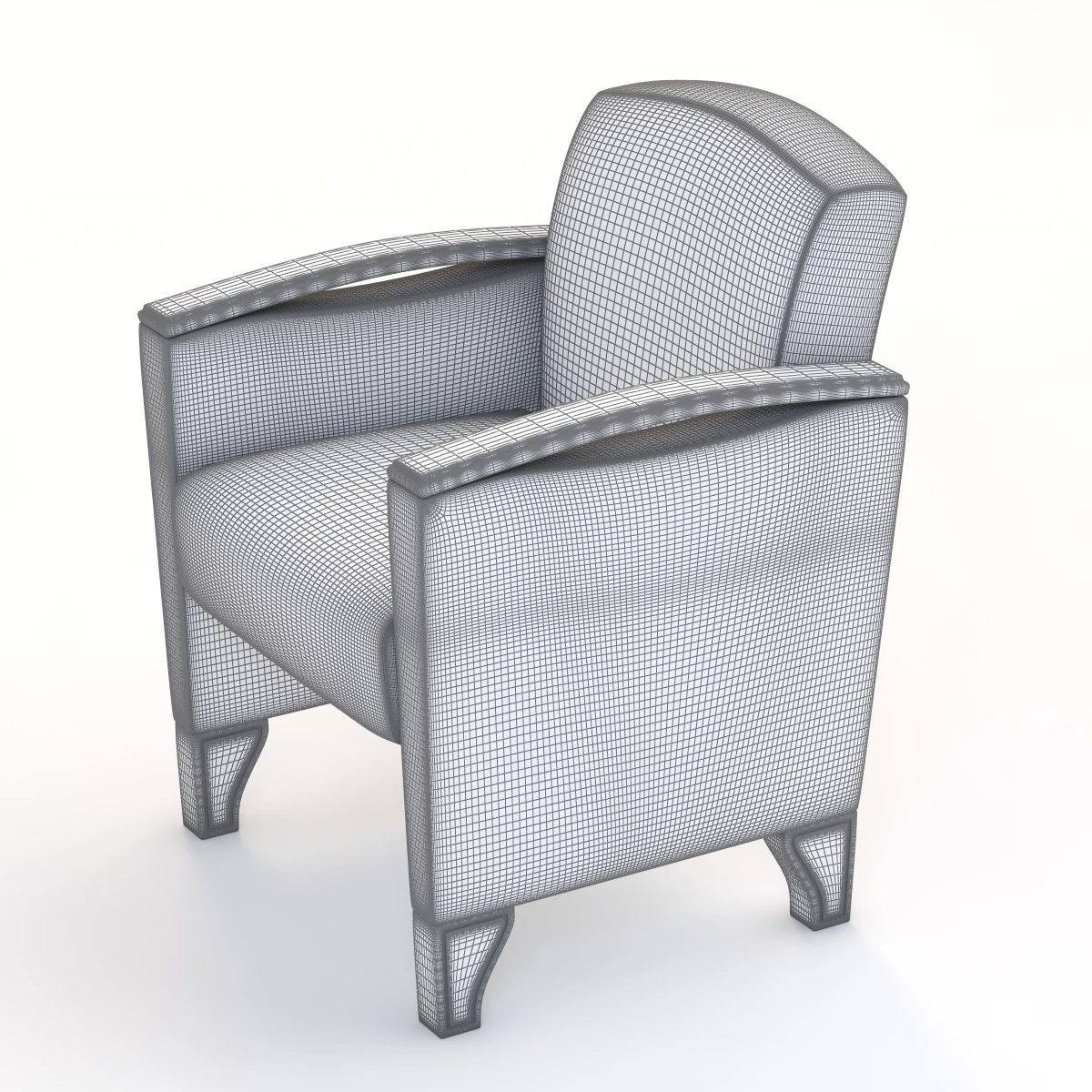 Nemschoff Cities Crosstown Small Lounge Seating Armchair 3D Model_013