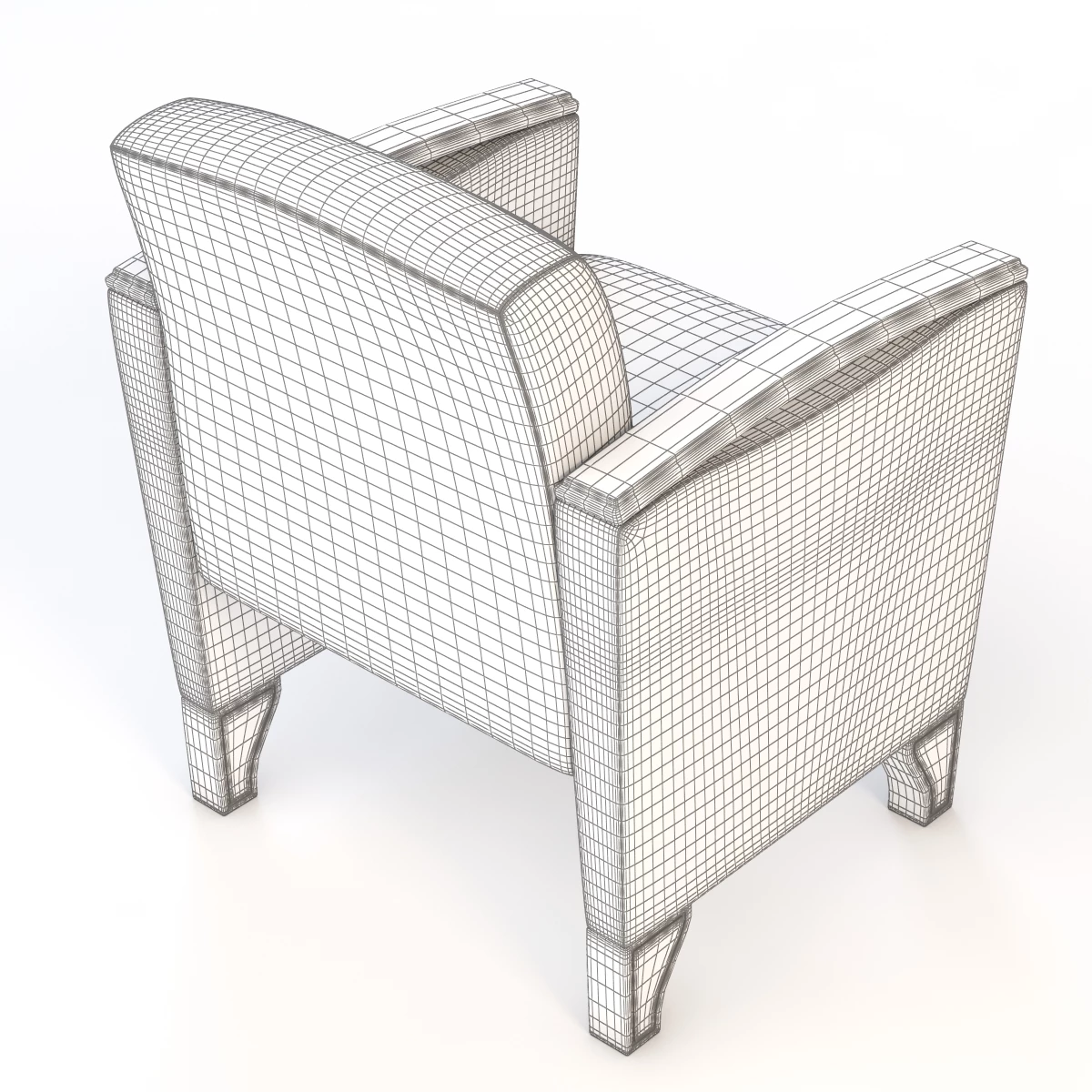 Nemschoff Cities Crosstown Small Lounge Seating Armchair 3D Model_016