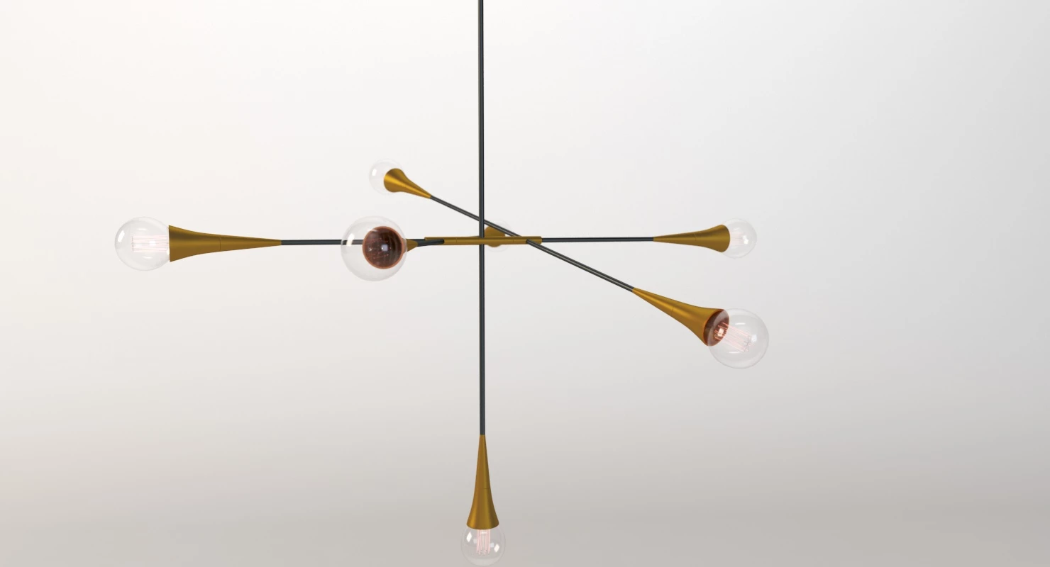 Nuevo Tristan 7 Pendant 3D Model_03