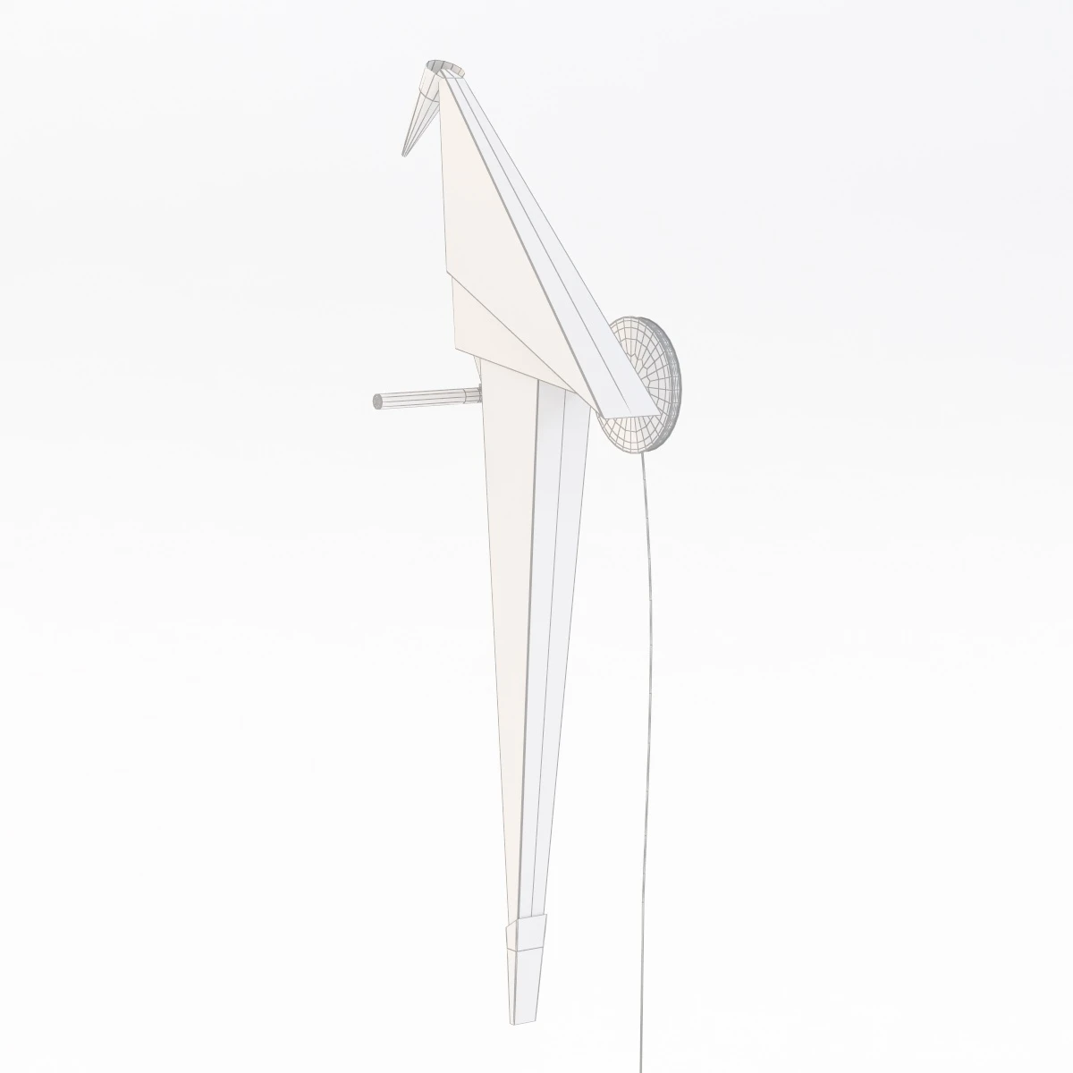 Perch Light 3D Model_05