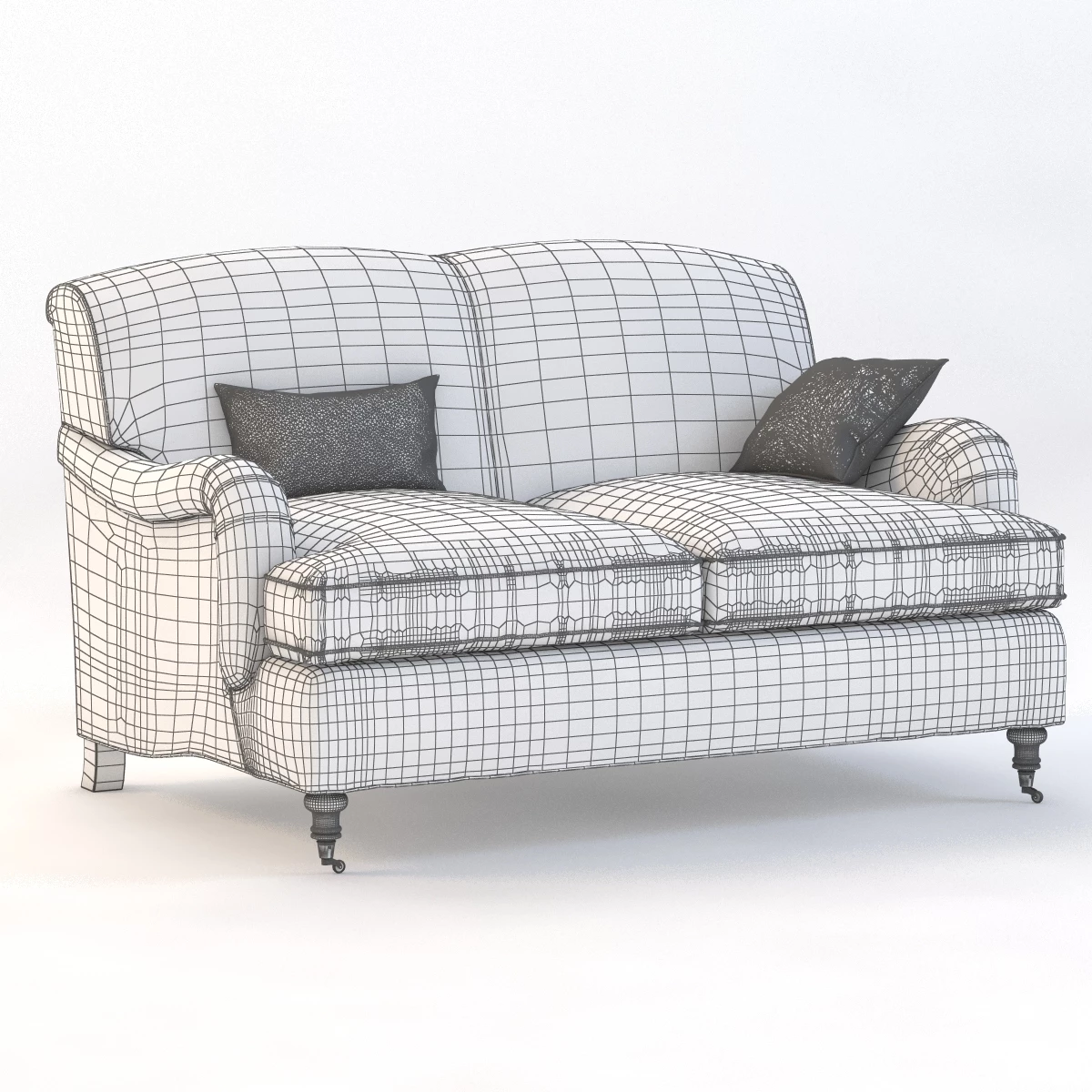 Joybird Robin Two Seater Sofa 3D Model_03