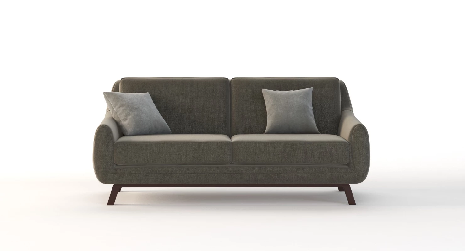 Joybird Calhoun Sectional Sofa Love Seat 3D Model_04