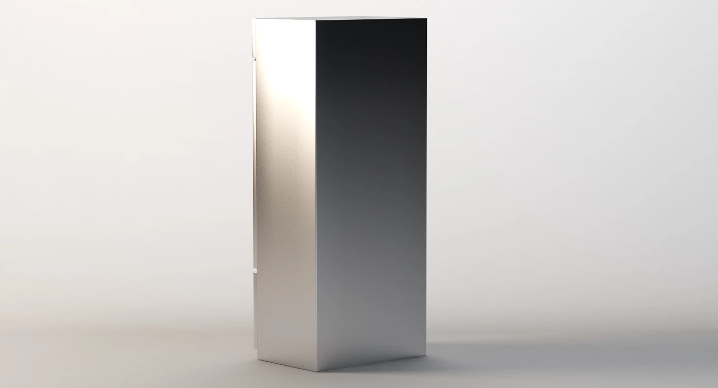 36 Inch Classic French Door Refrigerator Freezer 3D Model_06