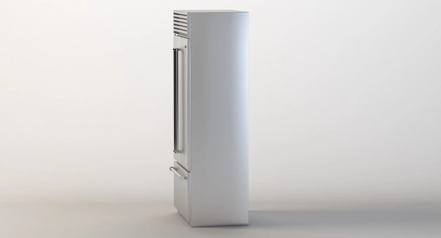 36 Inch Classic French Door Refrigerator Freezer 3D Model_07