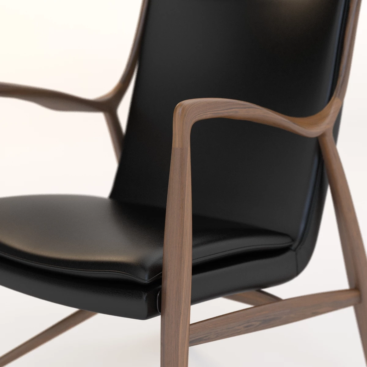 45 Chair by Finn Juhl 3D Model_07
