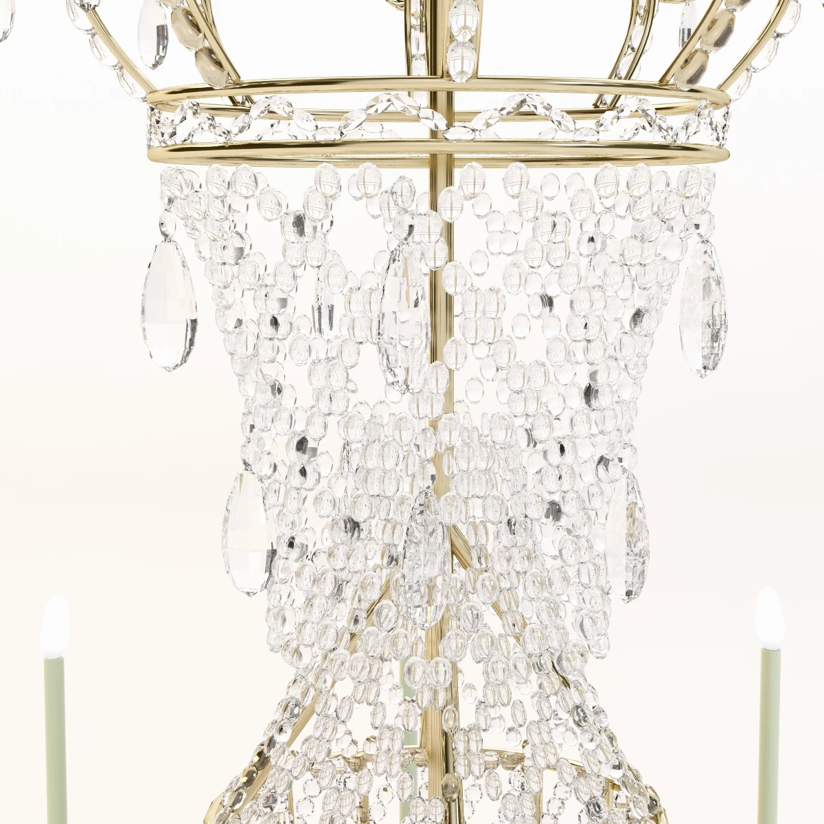 Classic Chandelier 3 3D Model_05