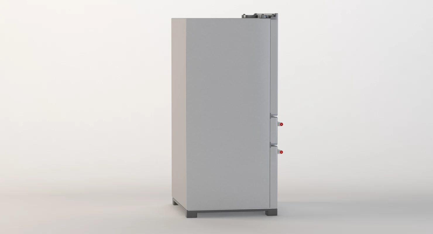 36 Inch 25 8 Cu Ft Platinum Interior Refrigerator 3D Model_05