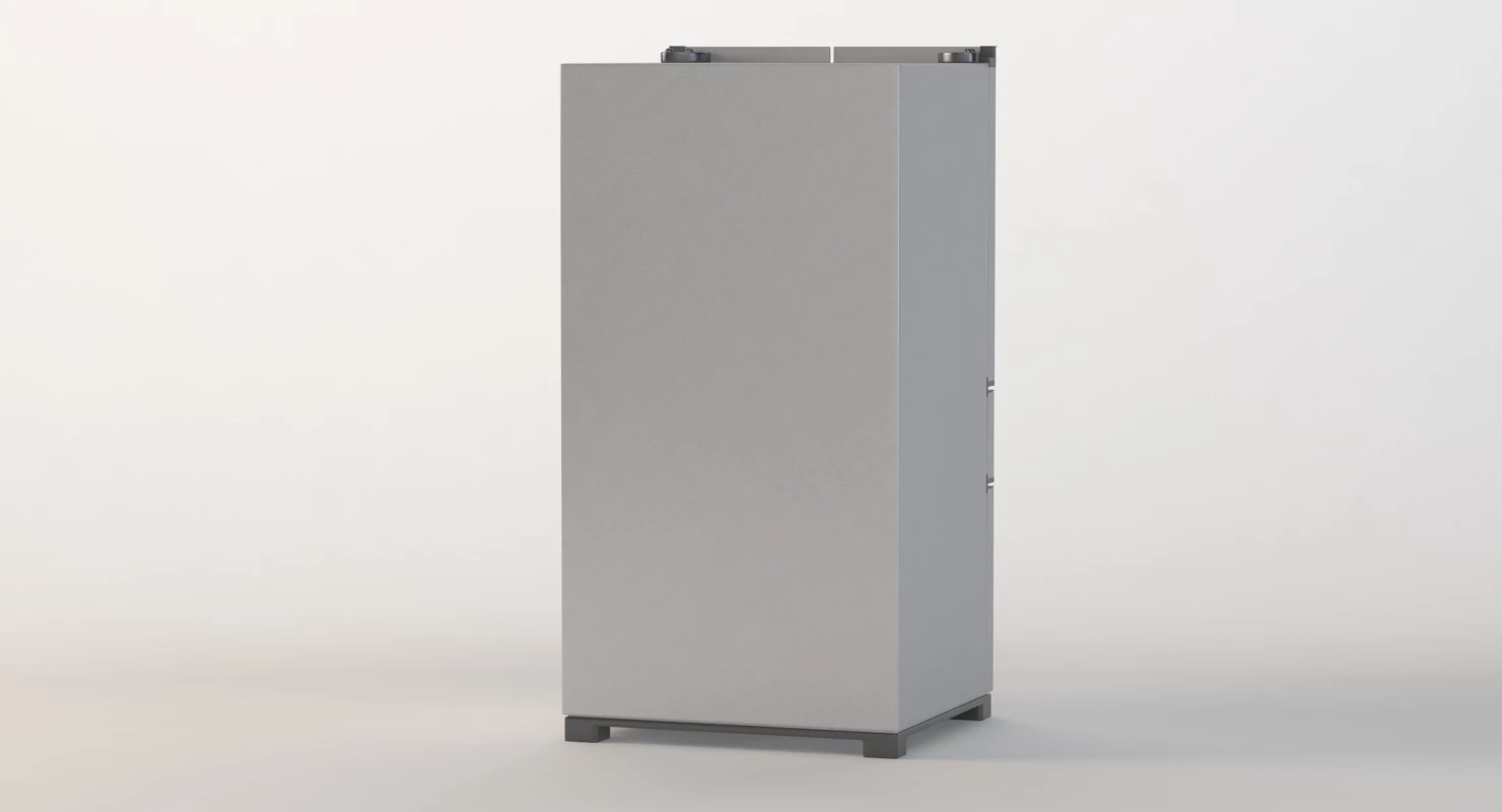36 Inch 25 8 Cu Ft Platinum Interior Refrigerator 3D Model_06