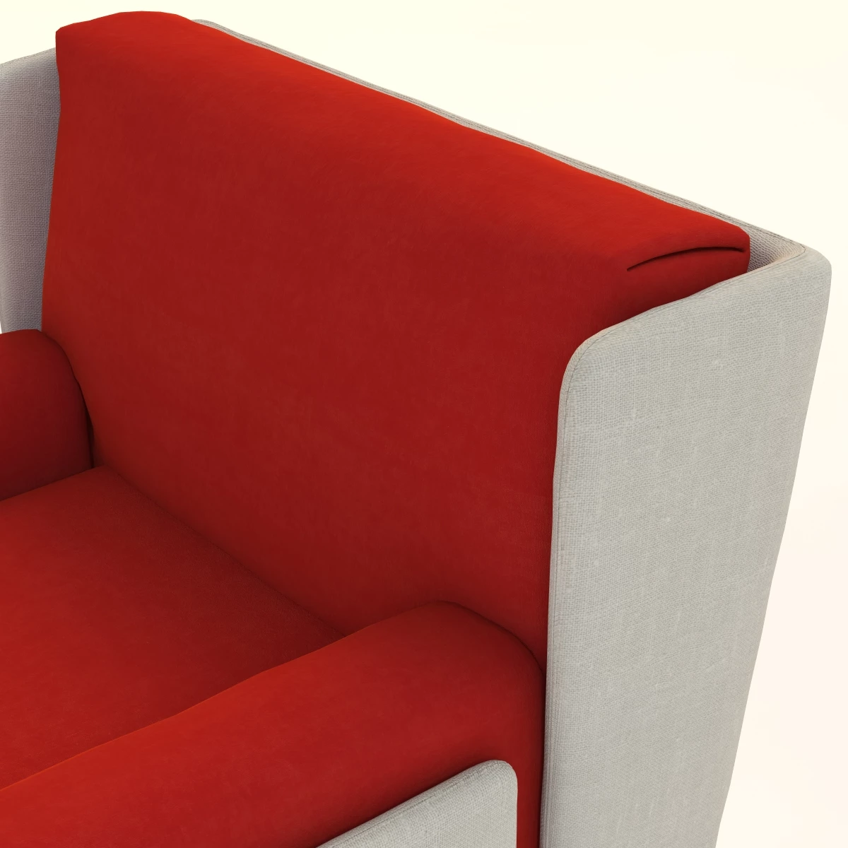A and A Residential Lounge Chair 3D Model_09