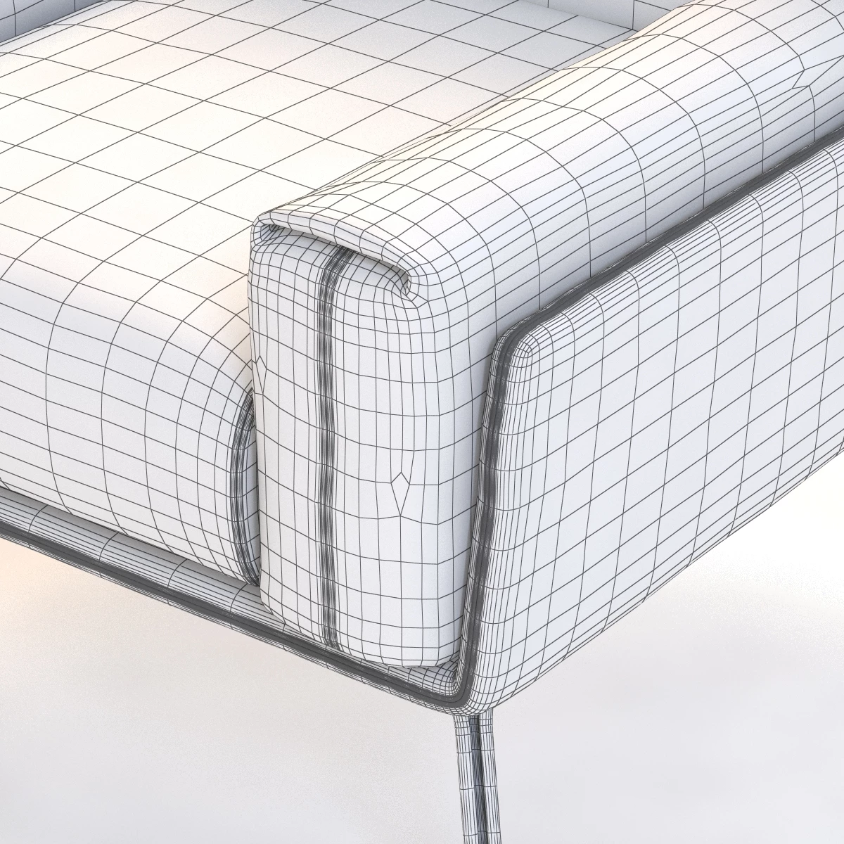 A and A Residential Lounge Chair 3D Model_011