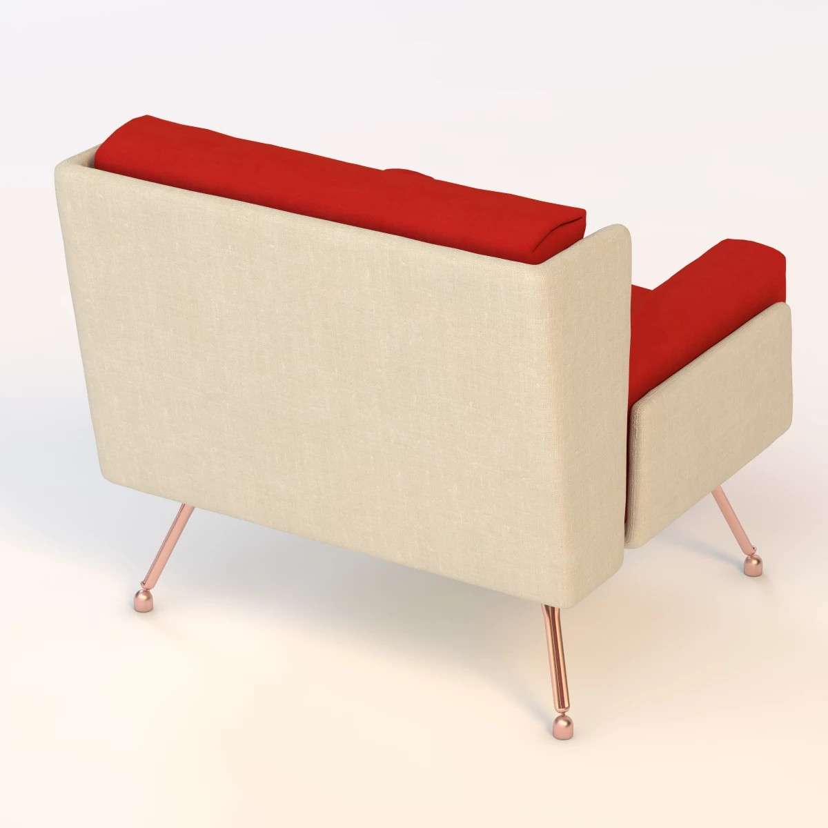 A and A Residential Lounge Chair 3D Model_06